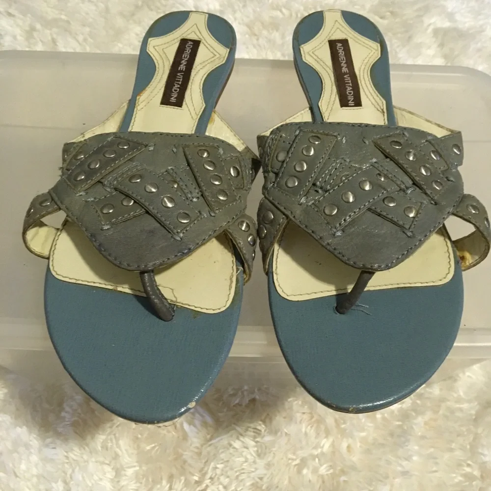 Ladies Blue Sandals - Picture 1 of 4